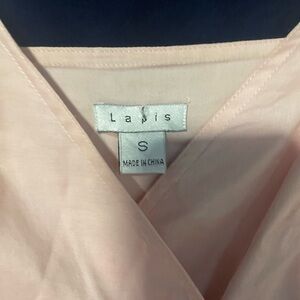 Lapis Soft Pink V-Neck Top